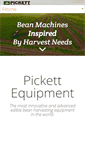 Mobile Screenshot of pickettequipment.com
